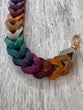 Jeweltone Rainbow mini Leather Link accessory strap
