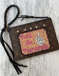Fuck the Patriarchy Hand tooled Clutch