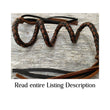 Handmade 6 Strand Round Braided Purse Strap, Western Leather purse strap, Crossbody strap, Handcrafted, Boho Bag Accessory
